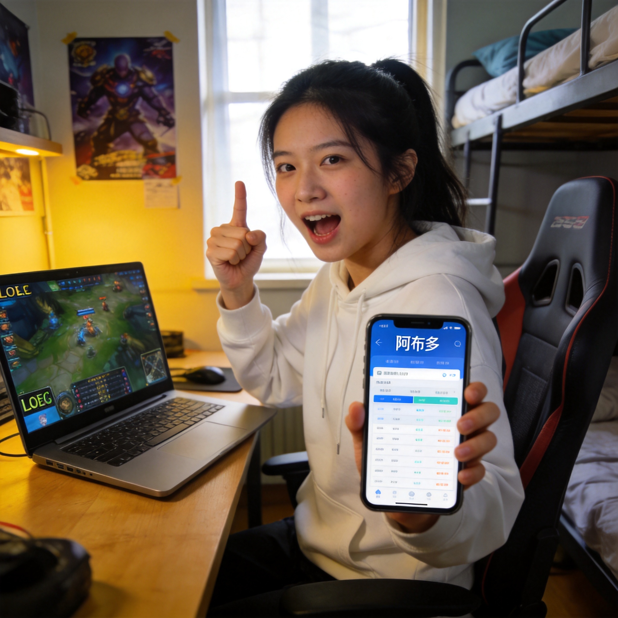 score电竞用户女玩家头像