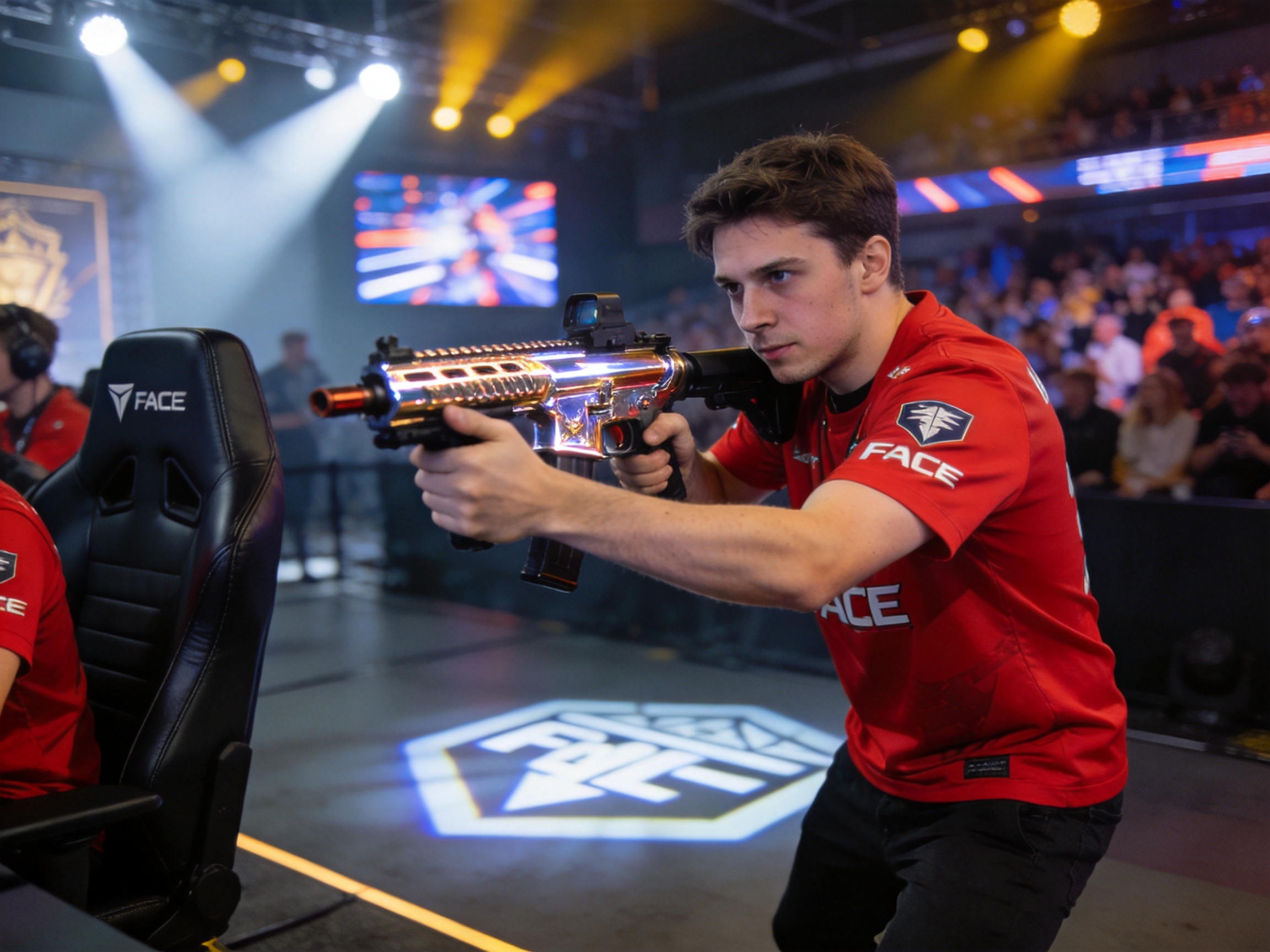 score电竞CSGO大满贯赛事现场选手激战